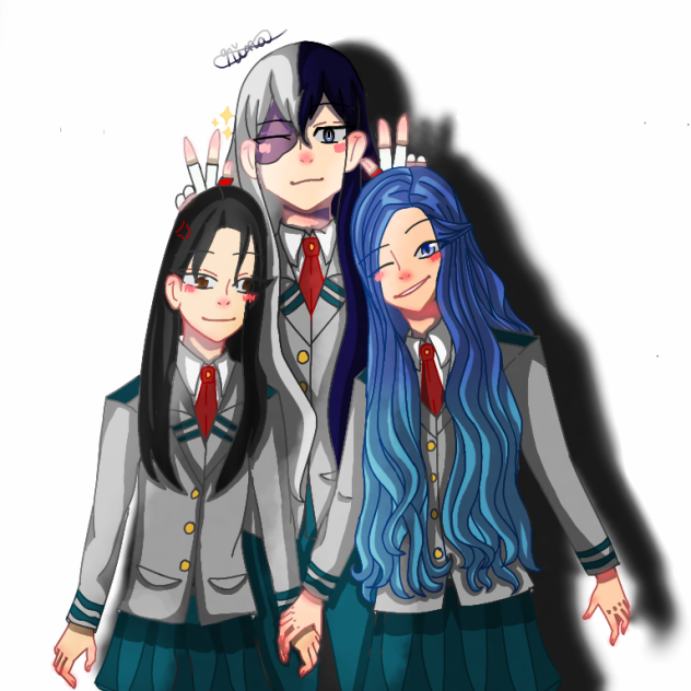 me and my friends oc's 😄