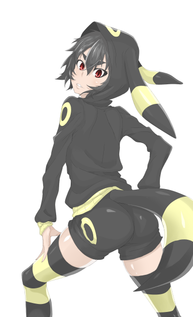擬人化ブラッキー♀
