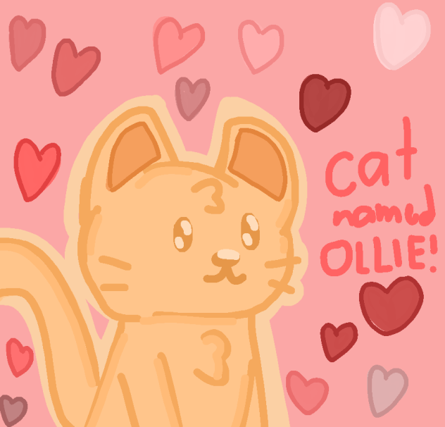 A cat named OLLIE! ibisPaint