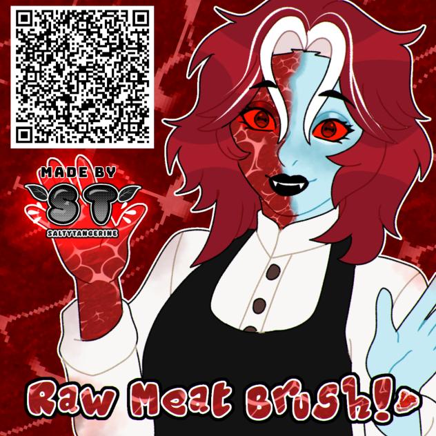RAW MEAT BRUSH 🥩🥩🥩