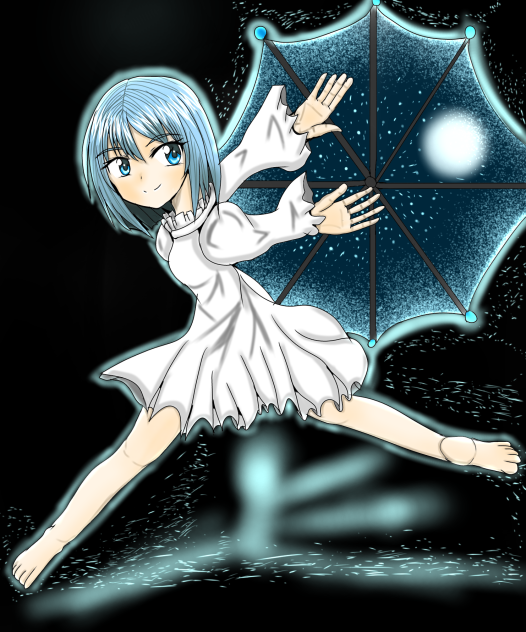 梅雨のてるてるガール