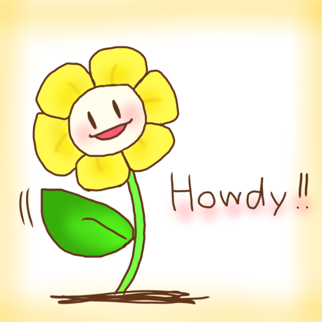 Flowey the Flower. - ibisPaint
