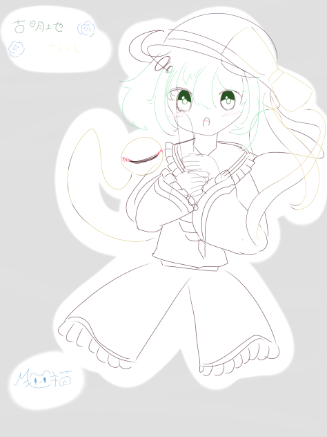 こいしちゃんの練習イラスト(記録用投稿)
