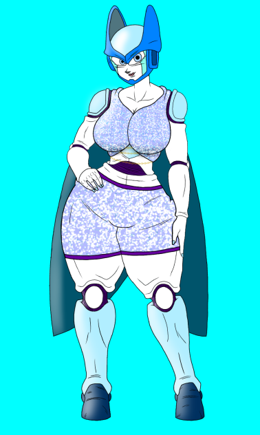 IceHeart as a bio-android (Party Outfit)