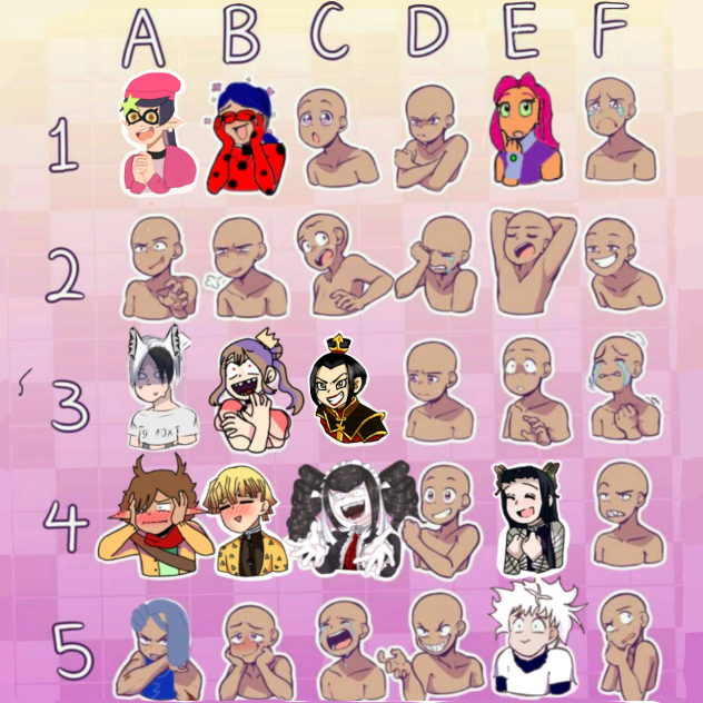 Fictional Characters Collab(+ Azula)