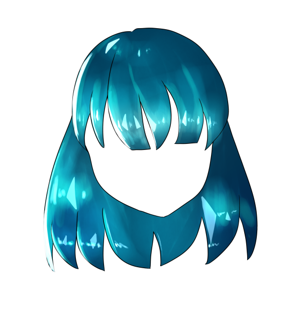 How to draw hair ibisPaint