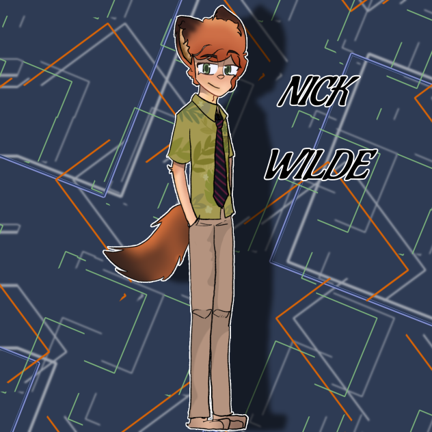Humanized Nick Wilde