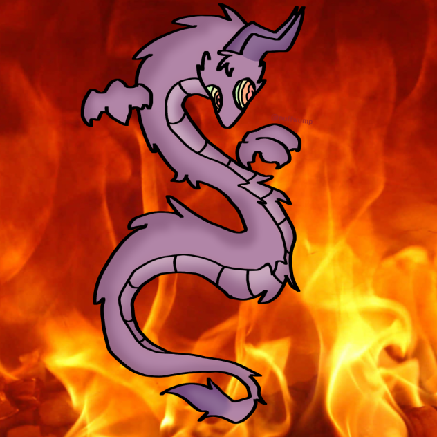 💜🩶dragon on a string!🩶💜