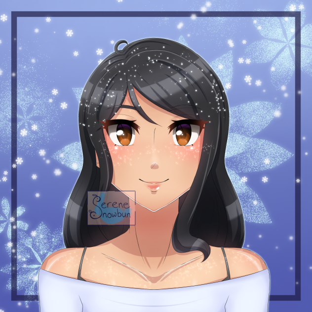 self-portrait - semi-real vs anime style