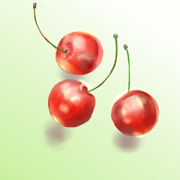 さくらんぼ素材、めいきんぐ