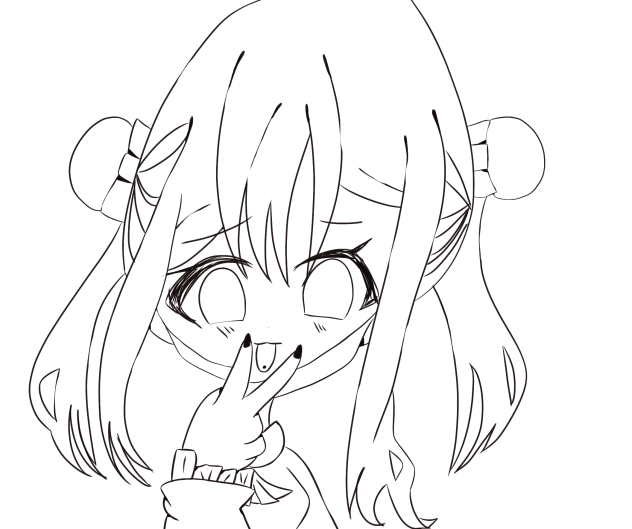 線画だす