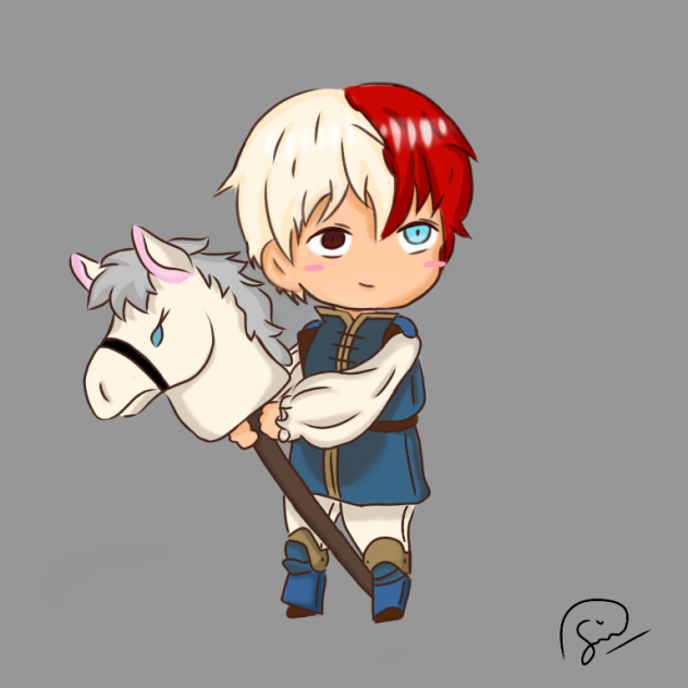 FANART TODOROKI SHOUTO