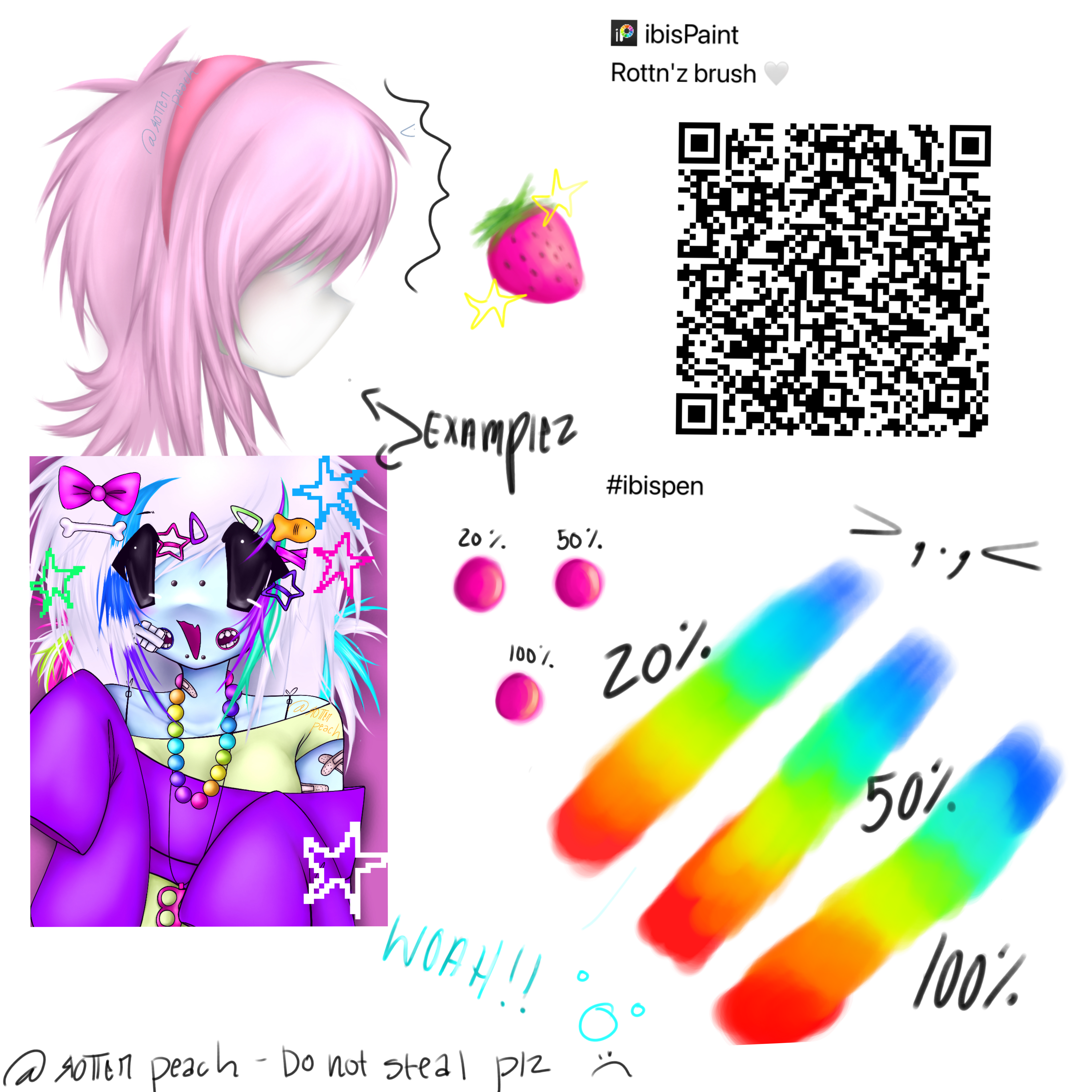My brush 🤍 - ibisPaint