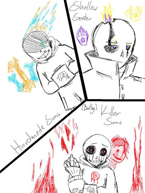Three-way AU Faceoff