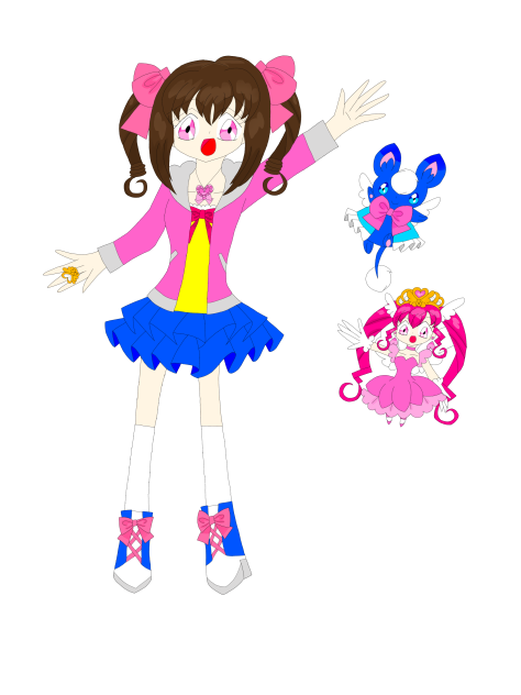 愛沢つぼみとチララとピルル