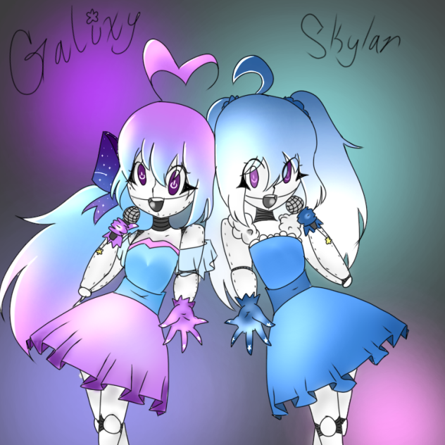 My friends ocs made reality