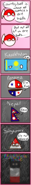 Countryball ]#1[ Non-ball Countries