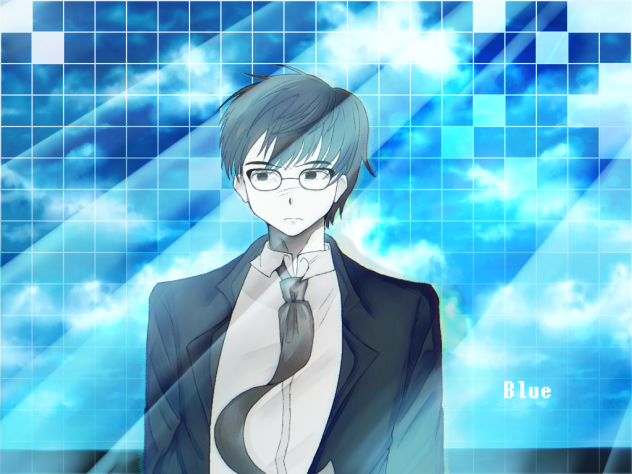 Blue