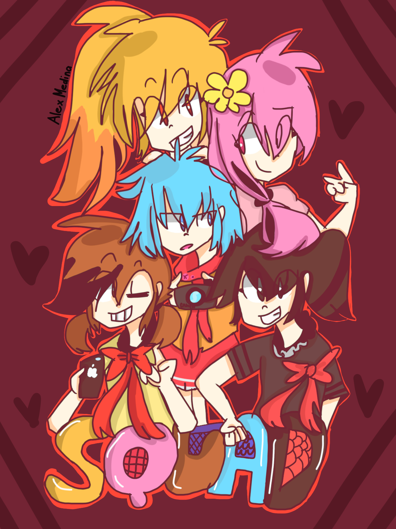 Squad - ibisPaint