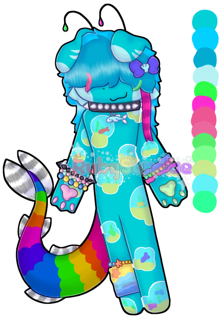 Oceanic Sparkledog 💙🍬