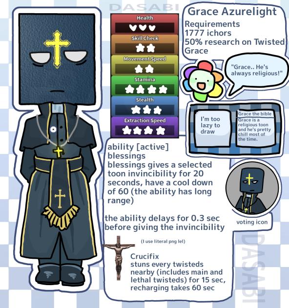 Grace Azurelight 丨 New DW OC