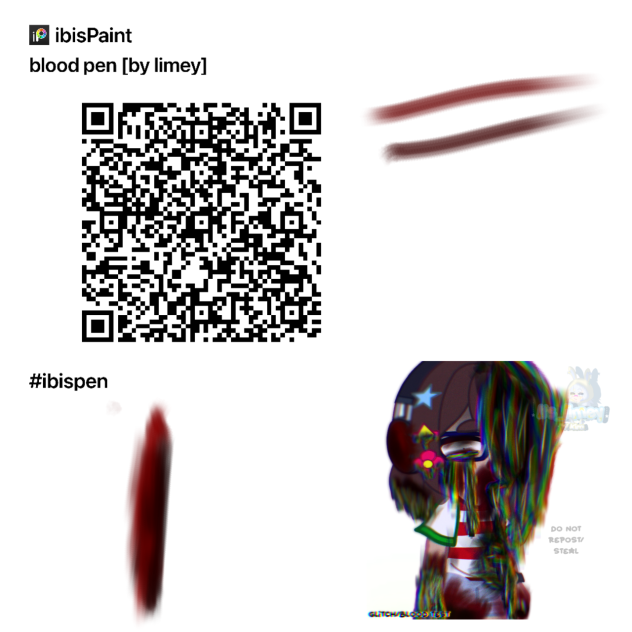⚠️TW⚠️Blood pen