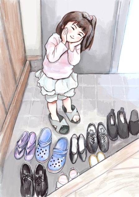 雨だったので引きこもり