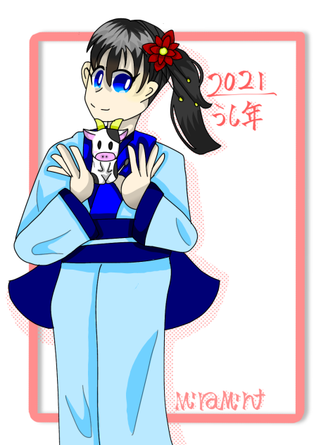 年賀状のやつ