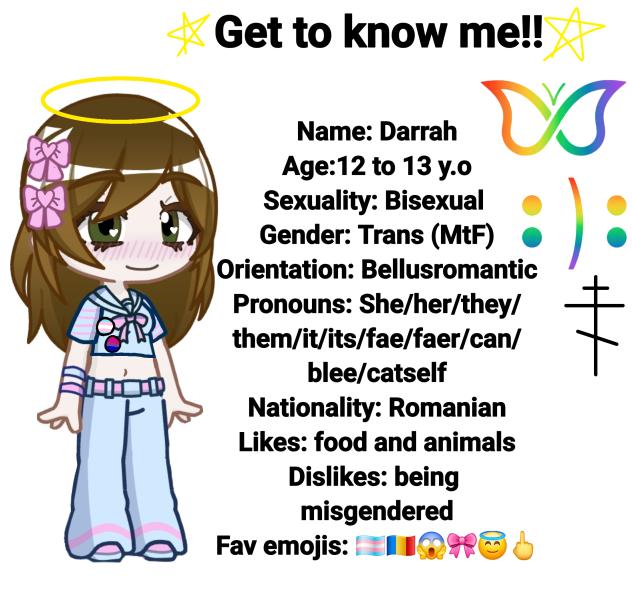 get to know me hehe