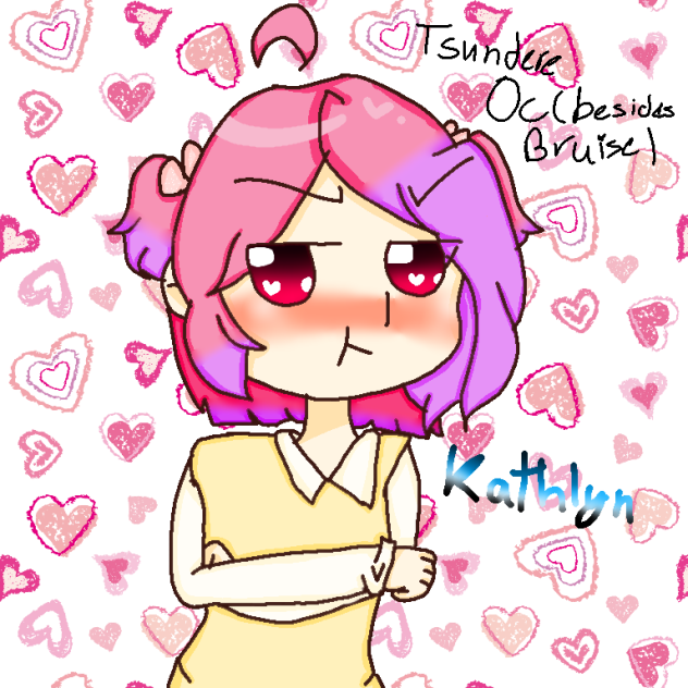 New Oc Kathlyn!(Tsundere)