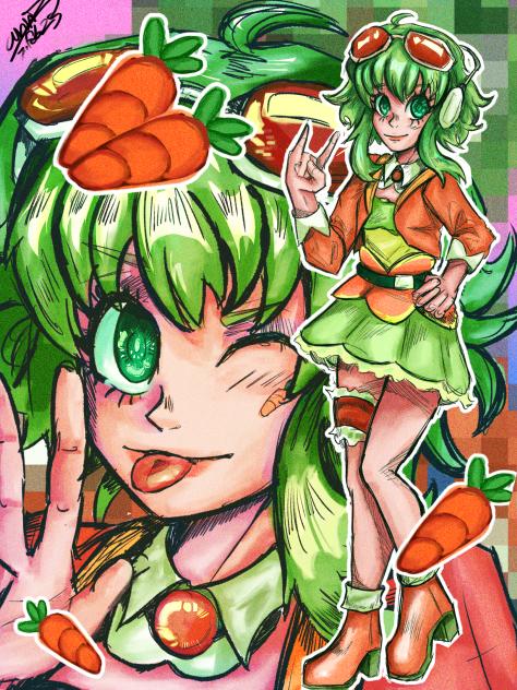 Another Gumi fanart