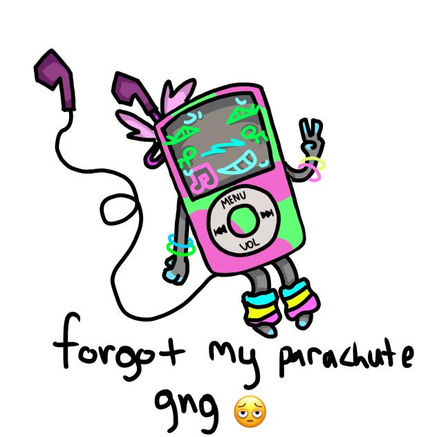 Mel bfylad goes skydiving object show