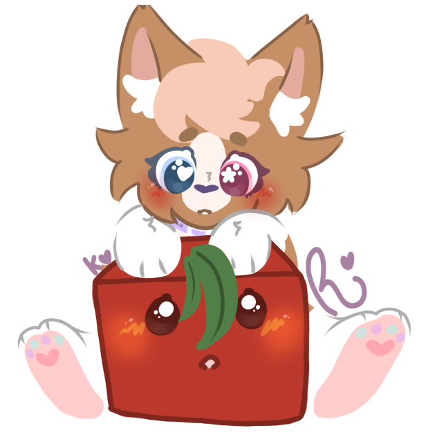 kelly sitting with cube