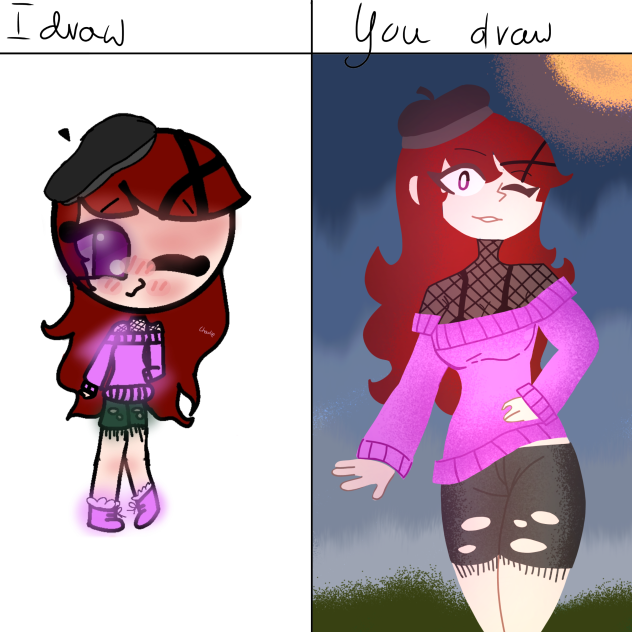 I draw You draw w Nadia Janczyk