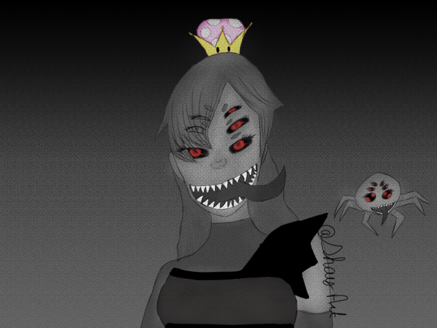 bowsette fanart meme thing