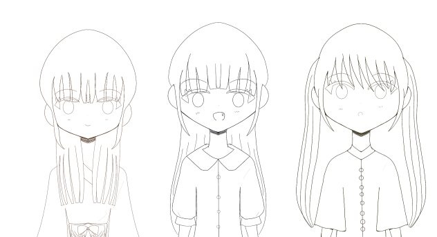 投稿300枚目！！！　線画