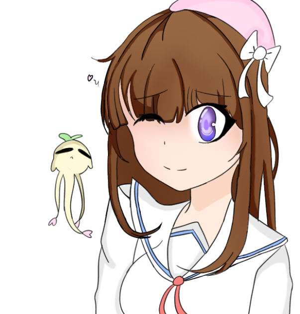 My lil pet - colored