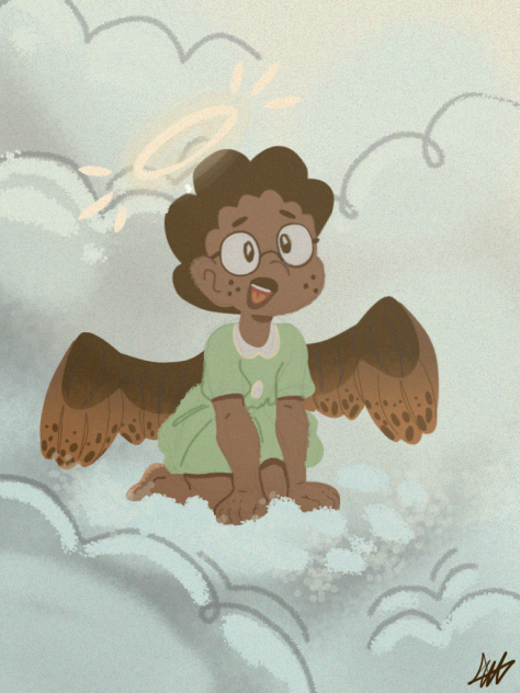 Um anjo no céu 😇