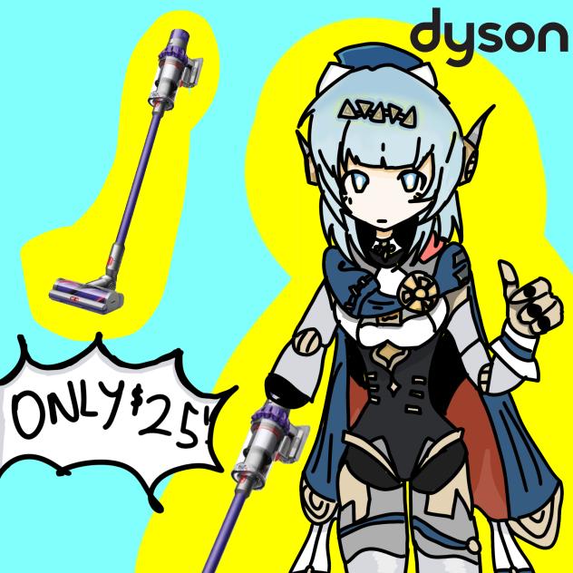 Ineffa but she's in a dyson ad