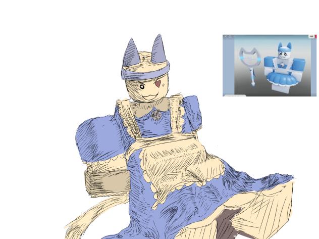 catshot phighting joke + lazy art_Restored