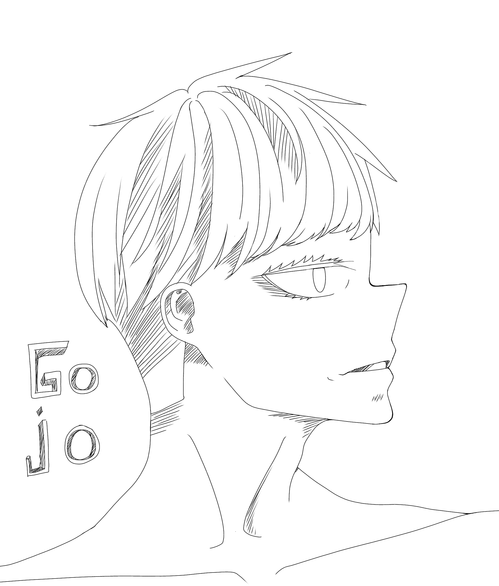 Gojo - ibisPaint