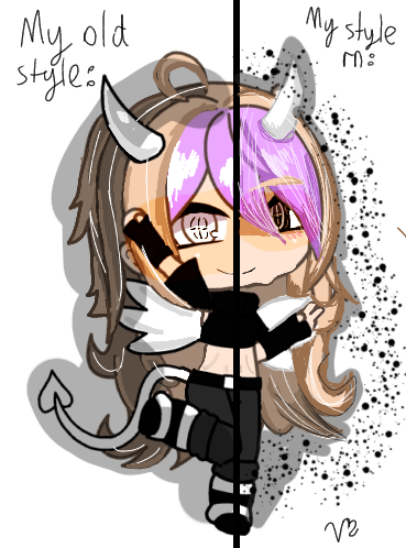 old vs new style - ibisPaint