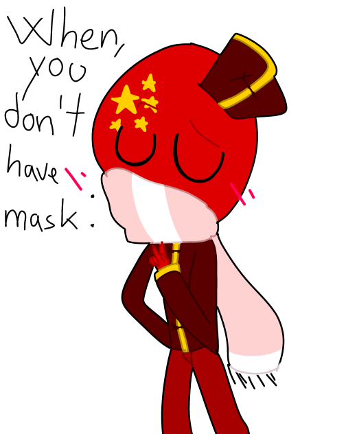When you don't have mask