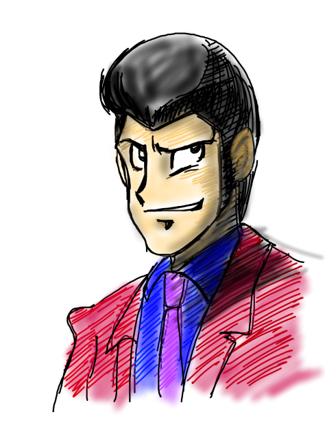 ルパン三世 劇画タッチ - ibisPaint