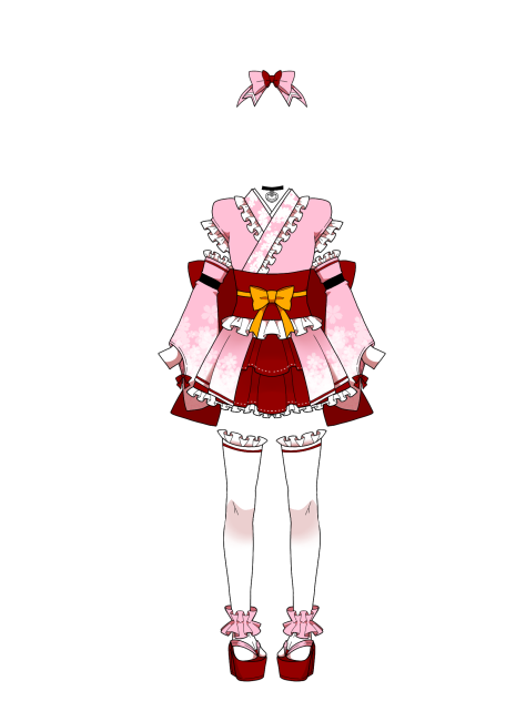 和風アイドル、赤