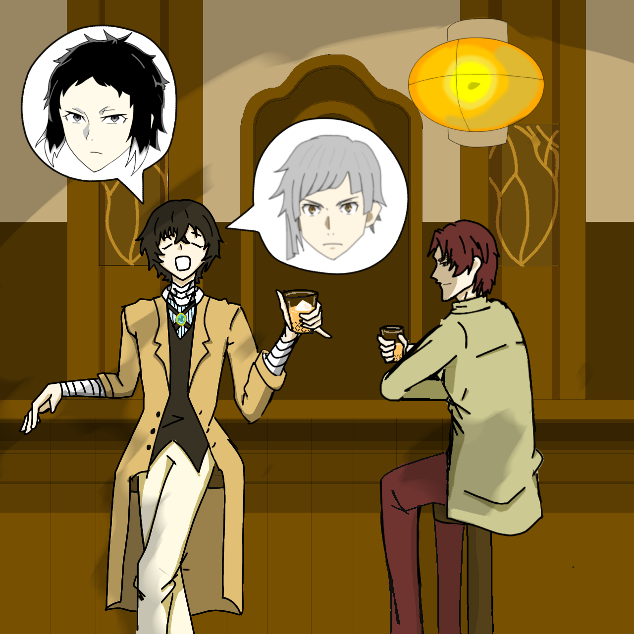 探偵社太宰と織田作 - ibisPaint