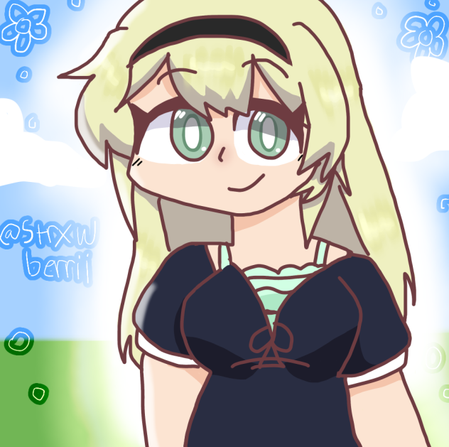 Drawing my oc I made in gl2!!