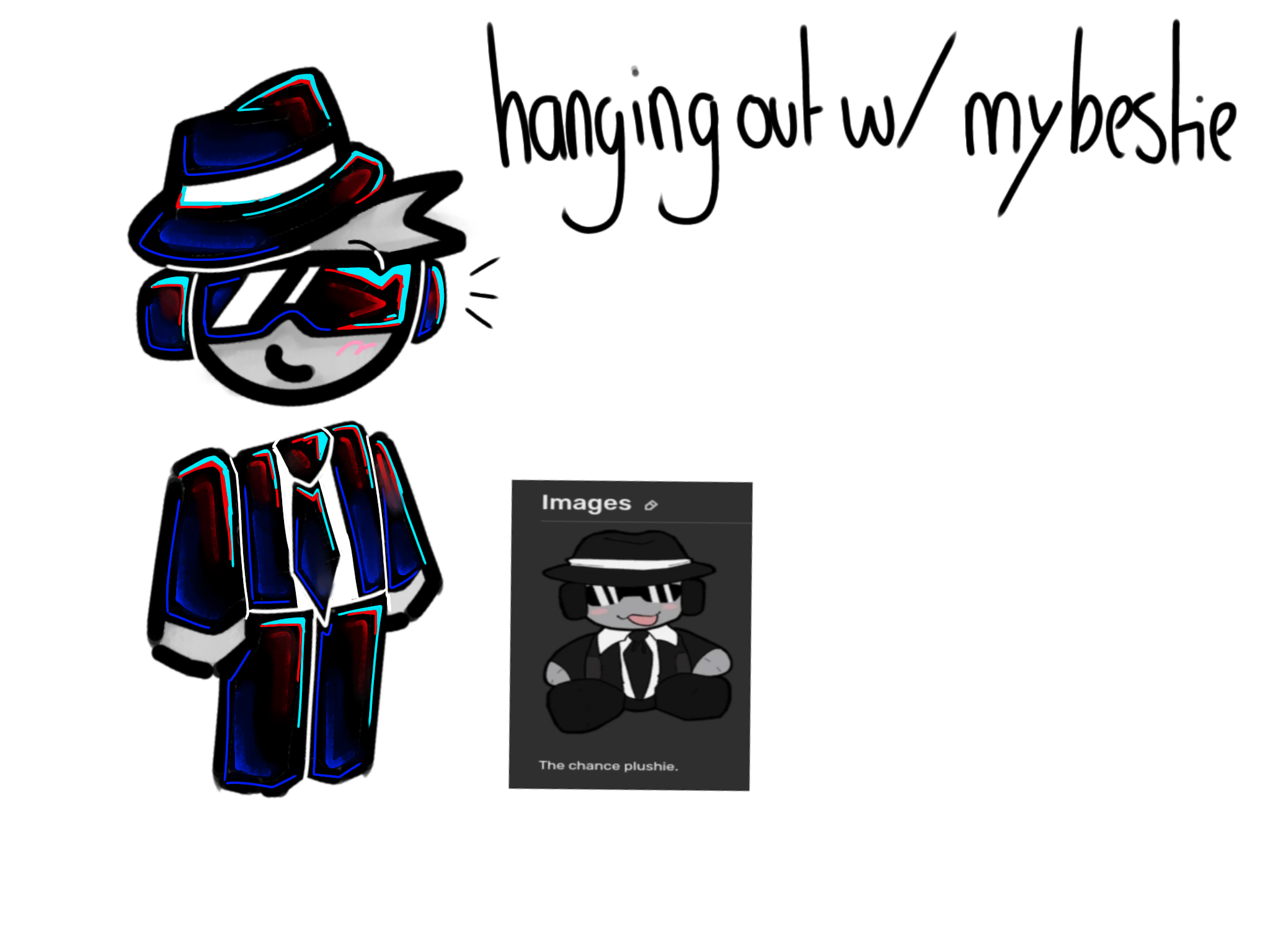 day 2 of waiting for chance plushie - ibisPaint