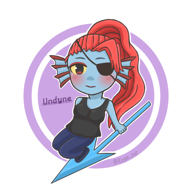 Undyne - ibisPaint