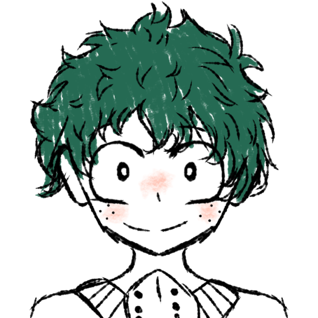 Sketch of Deku
